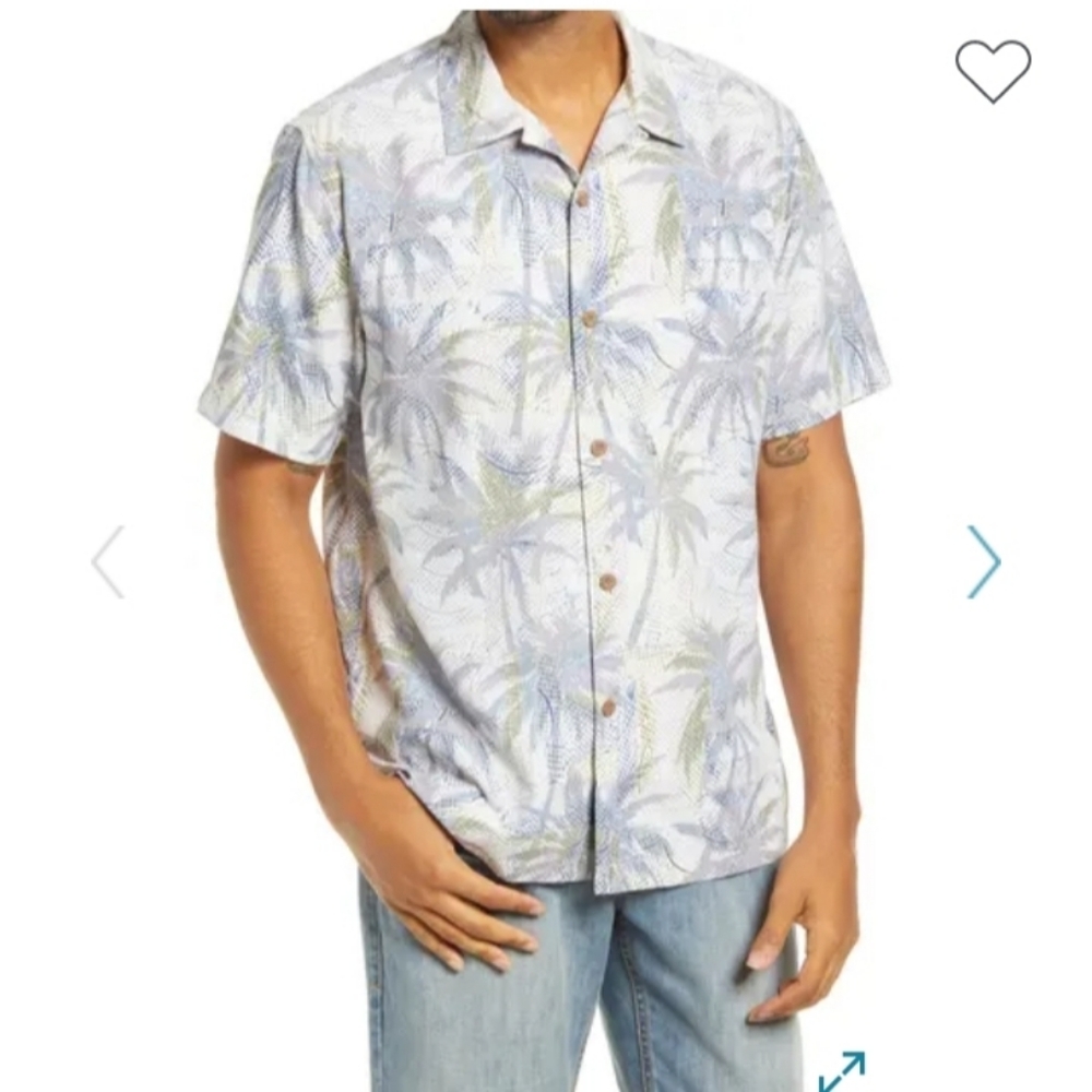 TOMMY BAHAMA Palm exposure shirt